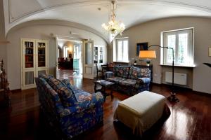 Posezení v ubytování Villa Santa Barbara