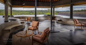 Setusvæði á Saptha Resort and Spa