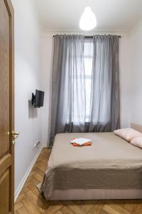 
Кровать или кровати в номере Мини-гостиница при Бурденко
