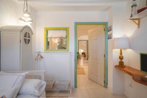 Łóżko lub łóżka w pokoju w obiekcie Apartamentos LÓRIEN Zarautz