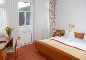 Cama o camas de una habitación en Böhler's Landgasthaus