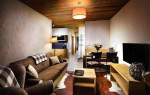 Posezení v ubytování Chalet Jasná Wellness Apartment Saskia jacuzzi & sauna
