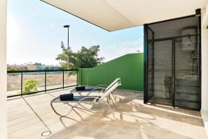 A balcony or terrace at Apartment Todo Bien