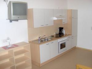 Kuchyňa alebo kuchynka v ubytovaní Appartementhaus Sabine