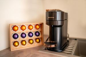 Set per la preparazione di tè e caffè presso Apartmán u Jiříka