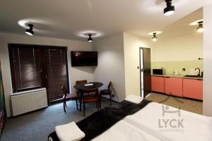 Kuchnia lub aneks kuchenny w obiekcie Lyck Apartamenty