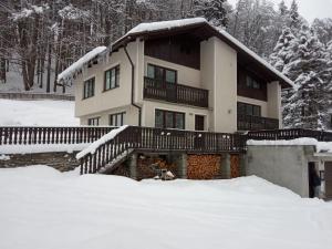 Apartmá Gister ski and wellnes v zimě