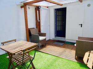 Χώρος καθιστικού στο Maison pour 2 - Terrasse - La Guérinière +4 φωτογραφίες