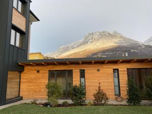 Nespecifikovaný výhled na hory nebo výhled na hory při pohledu z bed and breakfast