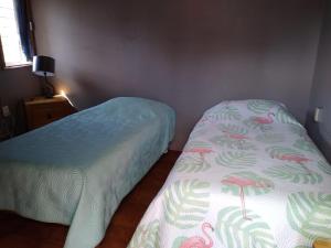 Rúm í herbergi á Hostal don Felipe