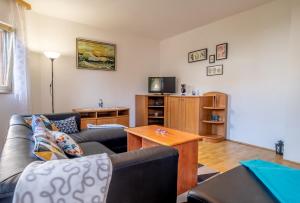 TV a/nebo společenská místnost v ubytování Apartments Irini