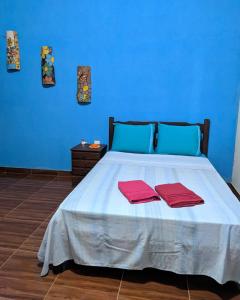 Posteľ alebo postele v izbe v ubytovaní Pousada Canastra Mineira