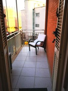 Balkon lub taras w obiekcie Al Curvone Beach