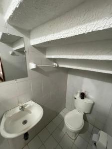 Vonios kambarys apgyvendinimo įstaigoje Casa Blanca Increíble (Casa Completa)