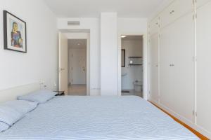 Posteľ alebo postele v izbe v ubytovaní Nice apartment with a sunny terrace