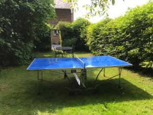 Stolní tenis v ubytování PAUSE NATURE SORBAIS Gite de groupe avec Piscine, Spas, Sauna avec 8 chambres et 8 salles de bain, grande cuisine et grande salle de vie nebo okolí + 54 fotografií