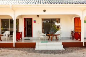 Patio nebo venkovní prostory v ubytování Villa Veuve Casadani Hotel