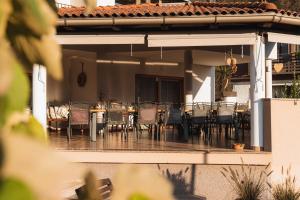 Balkón nebo terasa v ubytování Hotel Penzion Kobala
