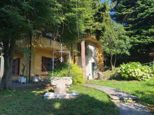 A garden outside Villa Dei Cedri