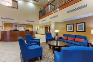 Posezení v ubytování Comfort Suites Charleston West Ashley