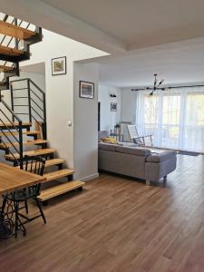 Posezení v ubytování Hygge House