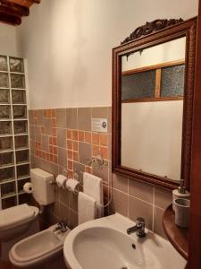 Kúpeľňa v ubytovaní SassoMatto b&b BioAgrituRelax