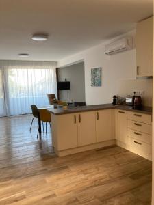 Kuchyň nebo kuchyňský kout v ubytování ELIXÍR Apartman Pécsvárad