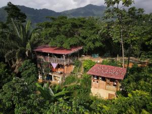 A bird's-eye view of Sol de Minca Eco Lodge
