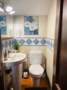 Vonios kambarys apgyvendinimo įstaigoje Apartamento Rural La Bandolera