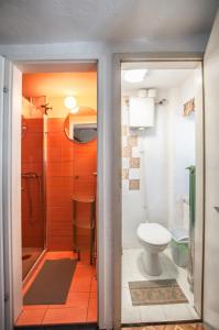 Kamar mandi di Hostel, Rooms and Apartment Ceklin