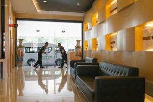 Istumisnurk majutusasutuses Paragon Lutong Hotel