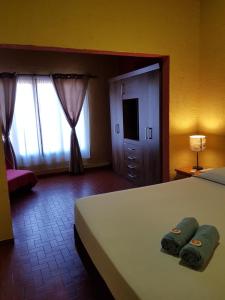 Krevet ili kreveti u jedinici u objektu Nomada Hostel