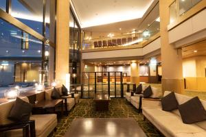 Posezení v ubytování Hotel JAL City Nagano