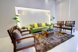 Posezení v ubytování Zerenity Hotel & Suites