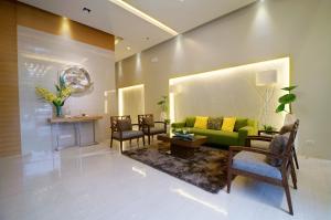 Posezení v ubytování Zerenity Hotel & Suites