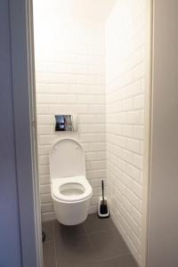 Koupelna v ubytování Hotel Internationaal