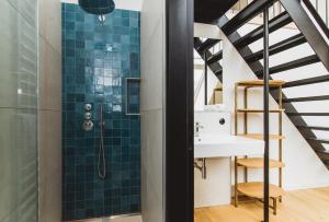 Ένα μπάνιο στο Gut Damp Ferien Lofts +51 φωτογραφίες