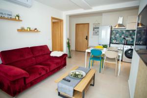 Zona d'estar a My Cosy Place Rabat - Appartements à 50m de la gare Agdal TGV