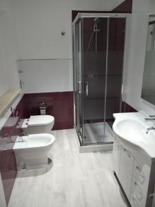 A bathroom at Le casette del generale
