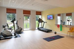 Fitnesscenter och/eller fitnessfaciliteter på Domitys Les Houblons