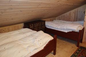 Postel nebo postele na pokoji v ubytování Magnesplass - Dagalifjell