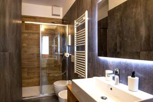 Kúpeľňa v ubytovaní Residence Hotel Santa Maria piscina e wellness