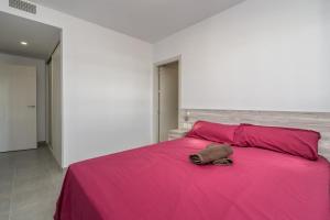 Posteľ alebo postele v izbe v ubytovaní Apartment Aguacate