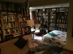 Biblioteket på bed & breakfast-stedet