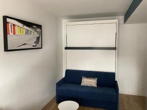 Posezení v ubytování Les Cabines