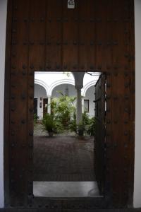 The facade or entrance of CASA PALACIO LAS PALOMAS