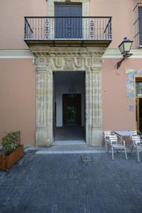 The facade or entrance of CASA PALACIO LAS PALOMAS