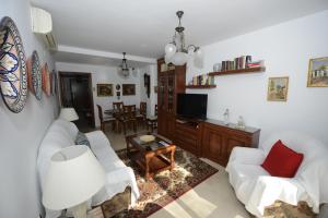 A seating area at CASA PALACIO LAS PALOMAS