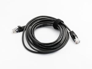 a black coaxial cable isolated on a white background at APA Hotel Keikyukamata Ekimae in Tokyo