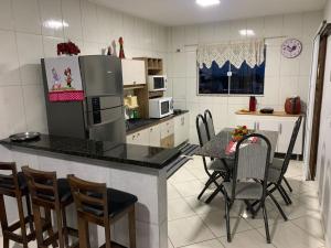 Køkken eller tekøkken på Casa da bela vista